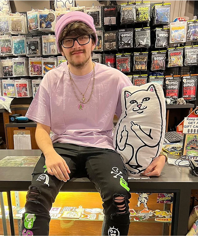 RIPNDIP Lord Nermal Pillow | MainPlace Mall
