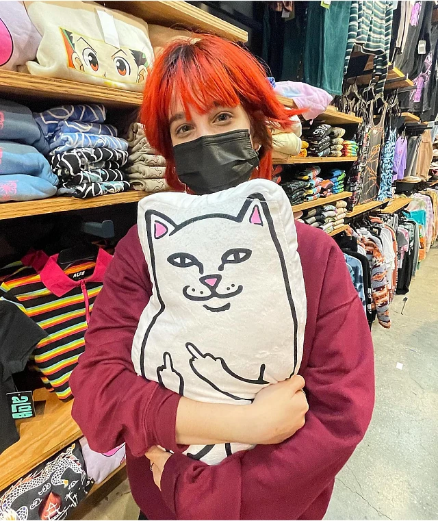 RIPNDIP Lord Nermal Pillow | MainPlace Mall