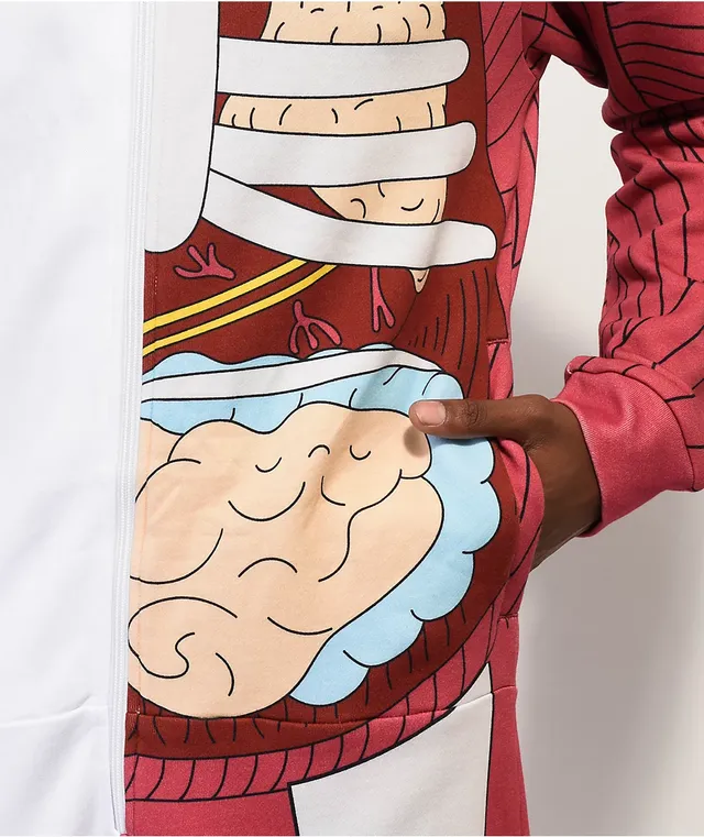 Nerm anatomy full zip hoodie best sale
