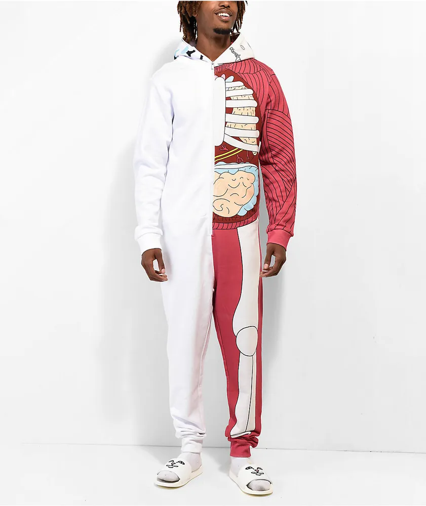 Nordstrom skeleton onesie cheap
