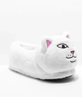 送料無料！Lord Nermal Fluffy Tote (White) Lord Nermal Fluffy Tote (White) – RIPNDIP