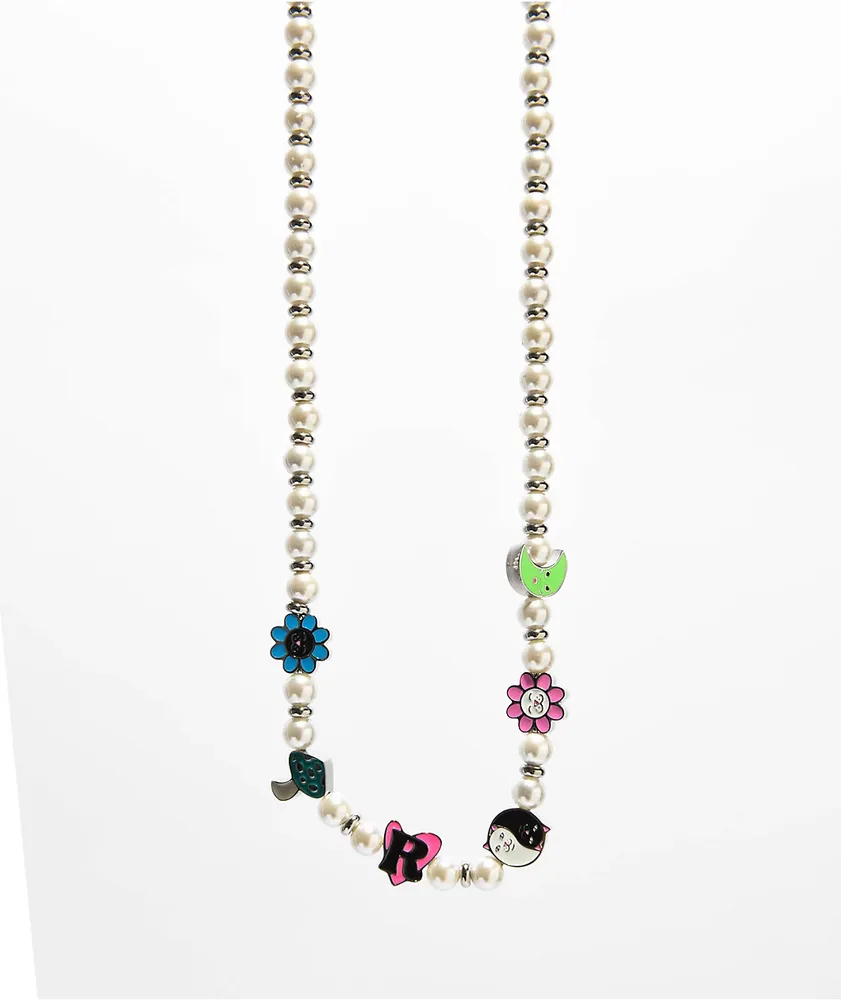 RIPNDIP Lucky Charms Pearl Necklace The Pen Centre