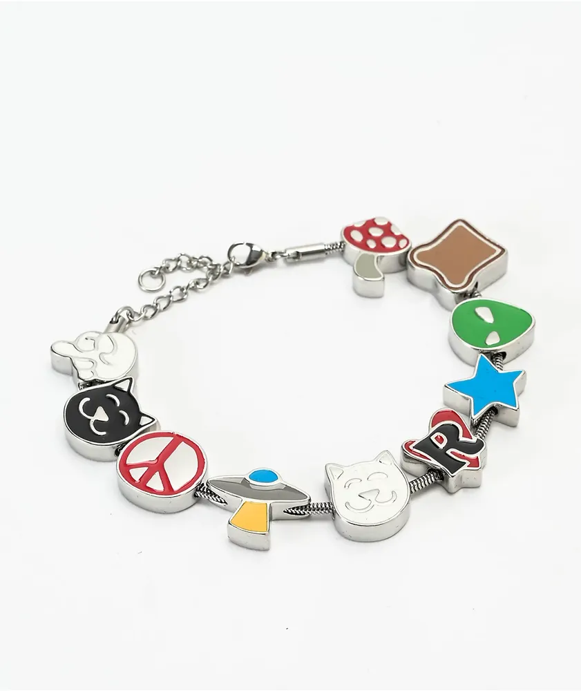 Lucky charm sale bracelet silver