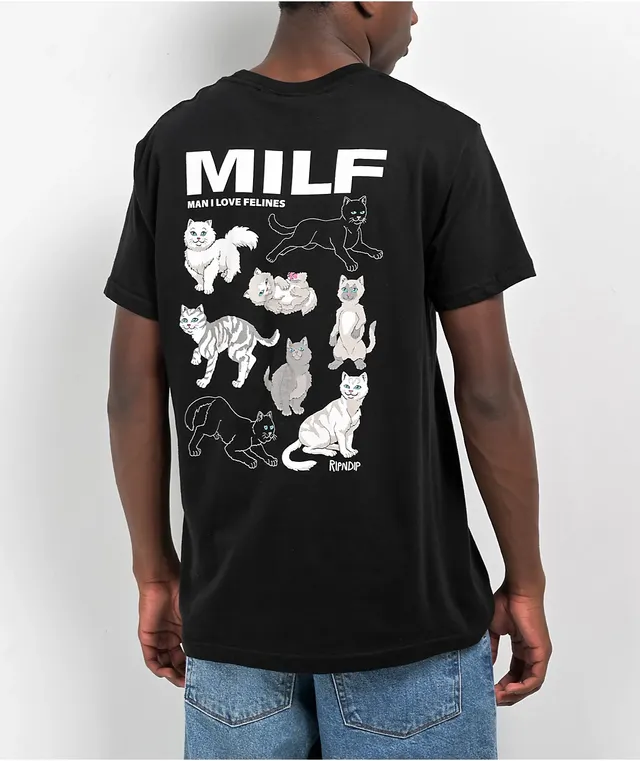 ★RIPNDIP★Man I Love Felines T-Shirt関税込★ RIPNDIP Man I love Felines Black T-Shirt | MainPlace Mall