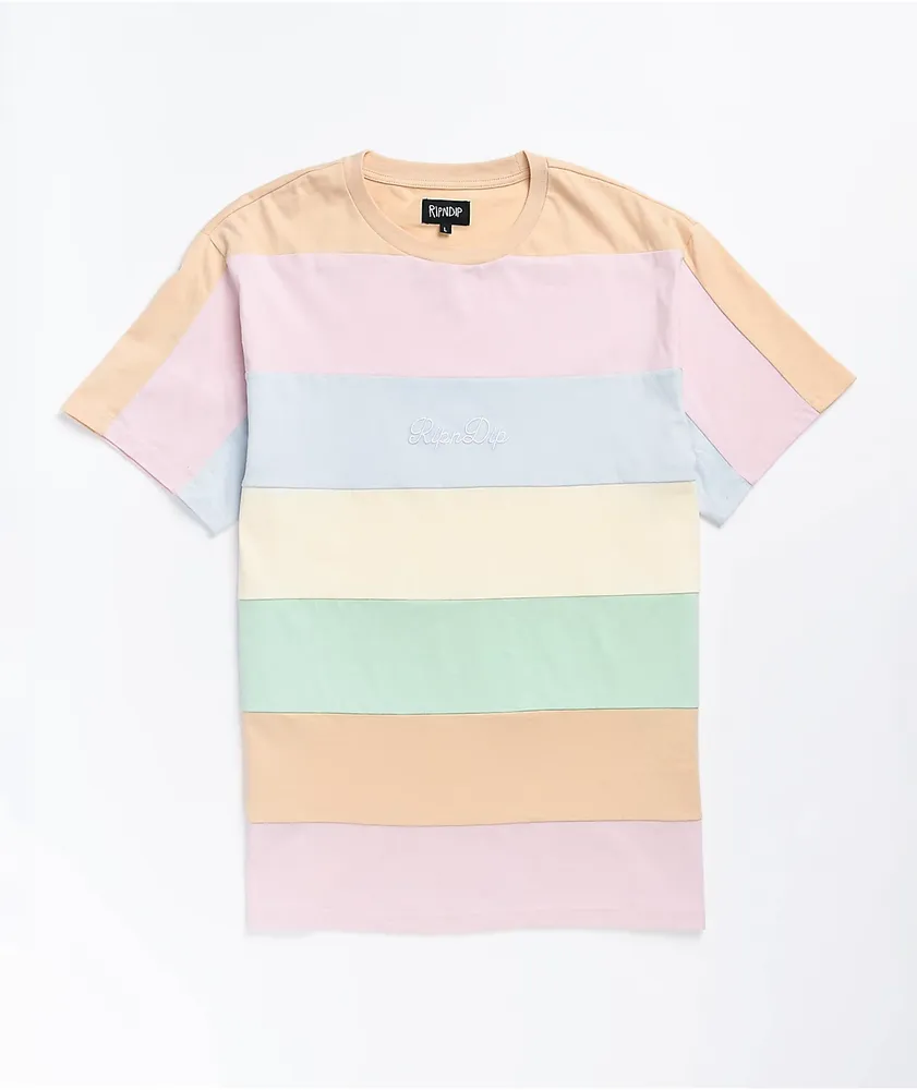 RIPNDIP Mid City Color Block Knit T-Shirt | Vancouver Mall