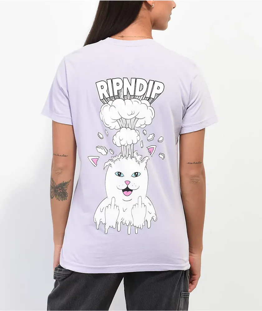 RIPNDIP Mind Blown Lavender T Shirt Pueblo Mall