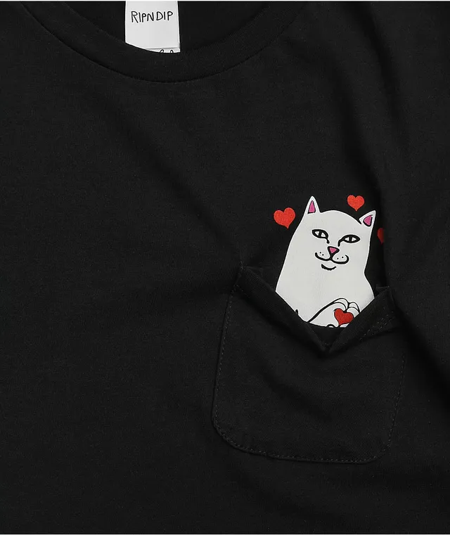 The cat discount flipping off shirt