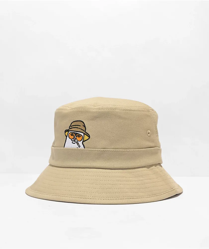 RIPNDIP Nermal S Thompson Natural Bucket Hat CoolSprings Galleria