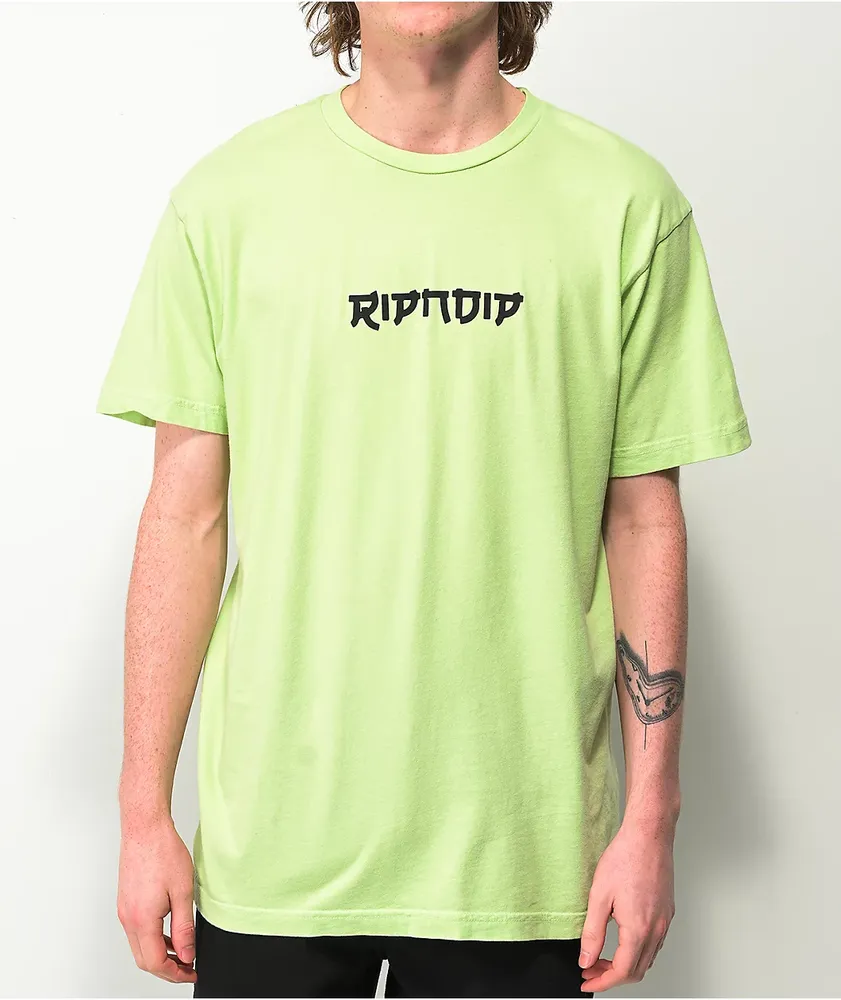 Lime green outlet thrasher shirt