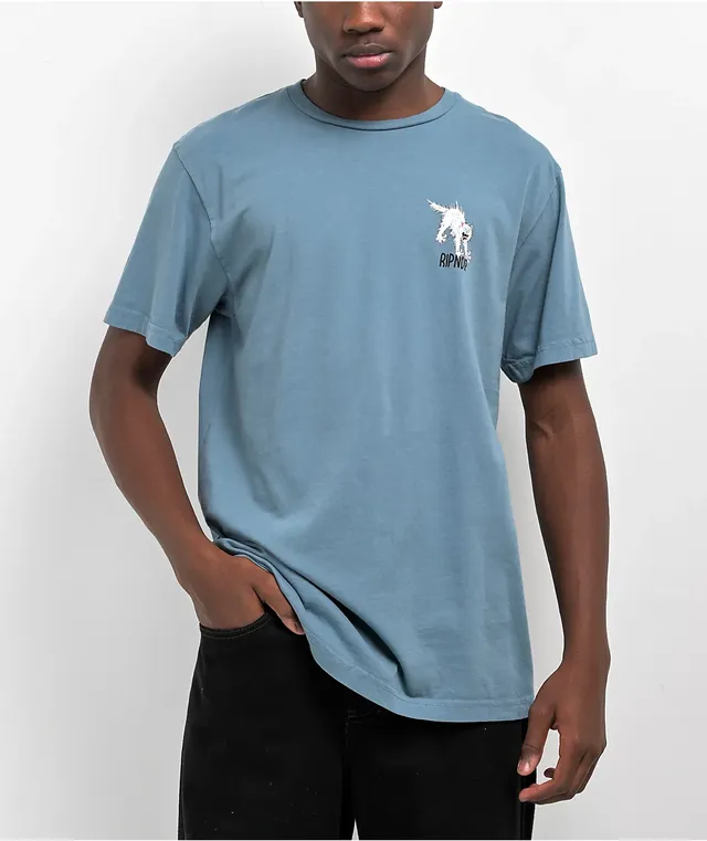 ブルーツリー、RIPNDIP RIPNDIP Perfectly Calm Blue T-Shirt | MainPlace Mall