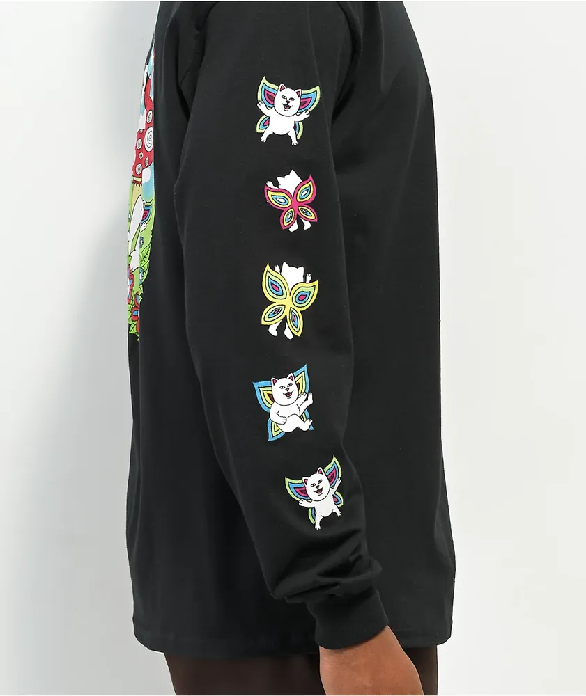 RIPNDIP Promised Land Black Long Sleeve T-Shirt at Hamilton Place