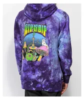 Purple ripndip hoodie top