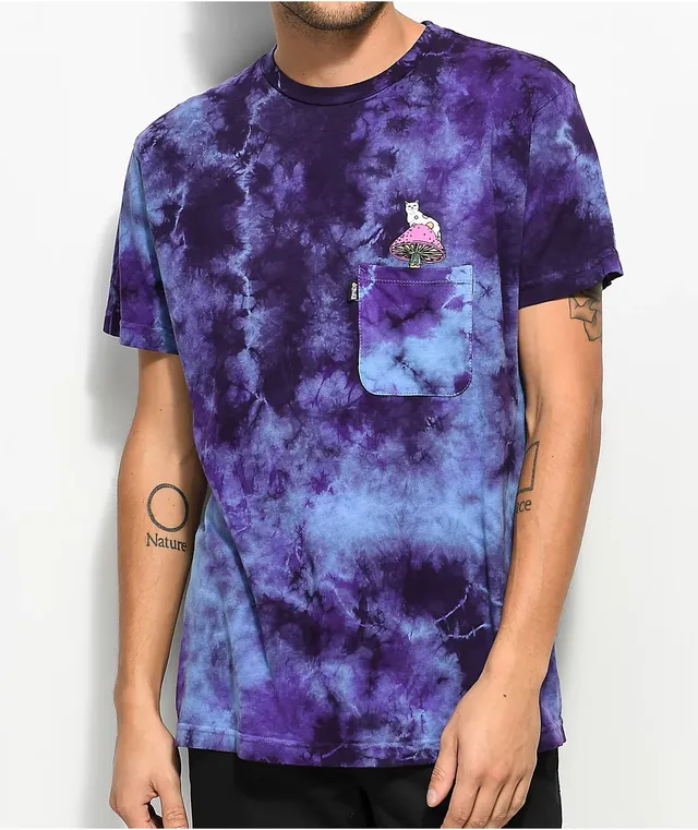 Ripndip psychedelic nerm purple tie dye hoodie store
