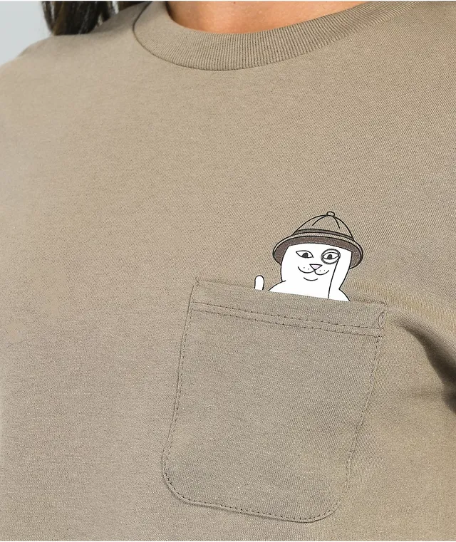 RIPNDIP Ranger Nerm Almond Crop Pocket T Shirt CoolSprings Galleria