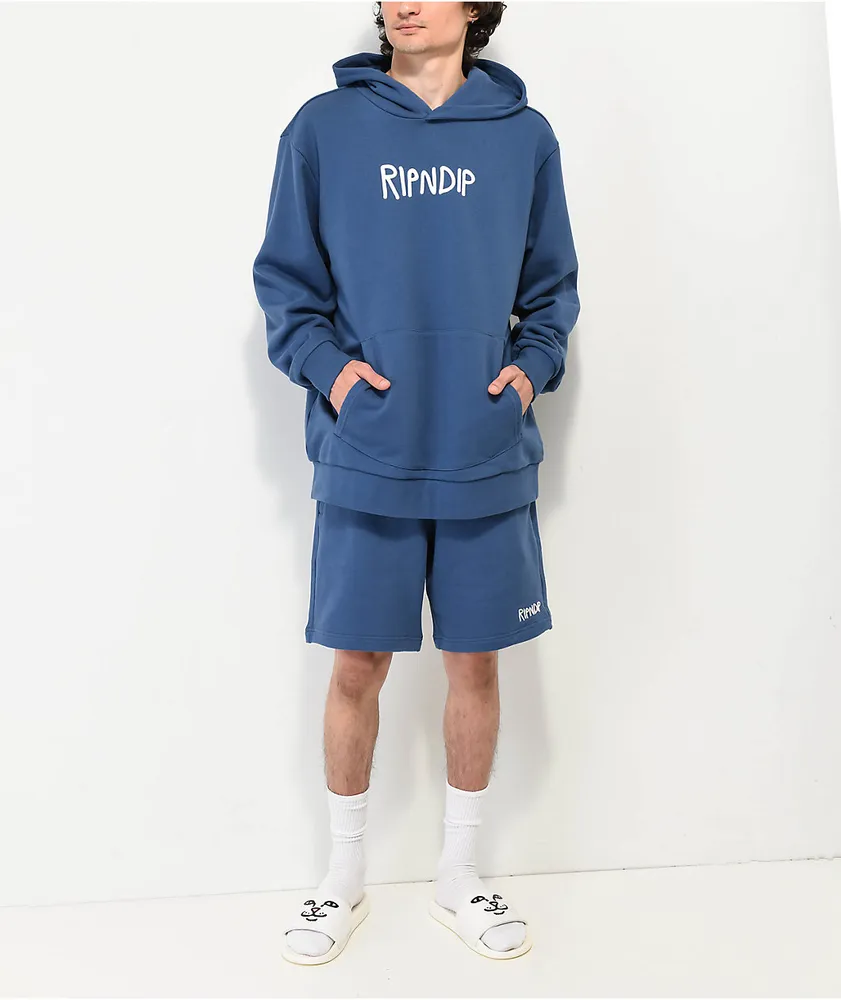 Ripndip rubber logo hoodie best sale