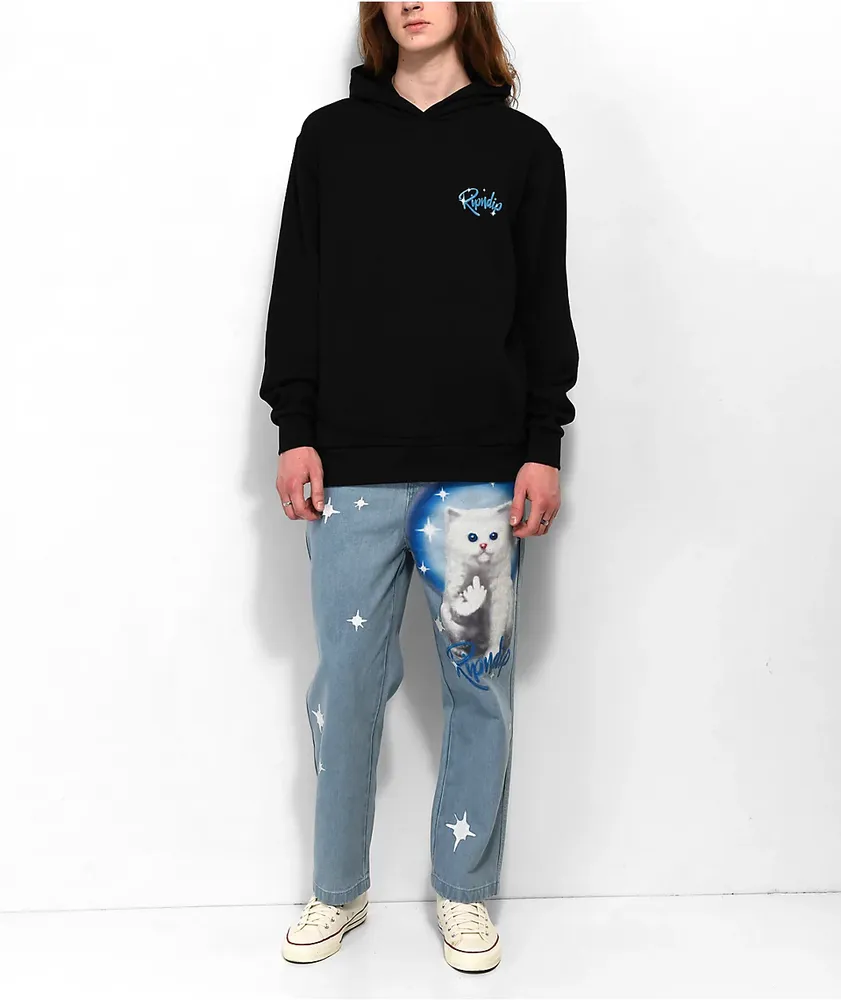 RIPNDIP Sprinkles Wide Leg Blue Denim Jeans | Coquitlam Centre