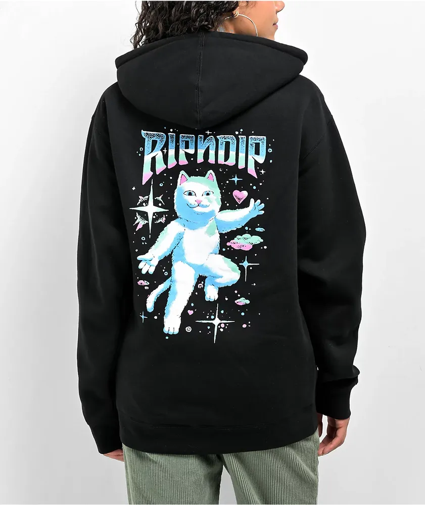 Rip n dip black hoodie top