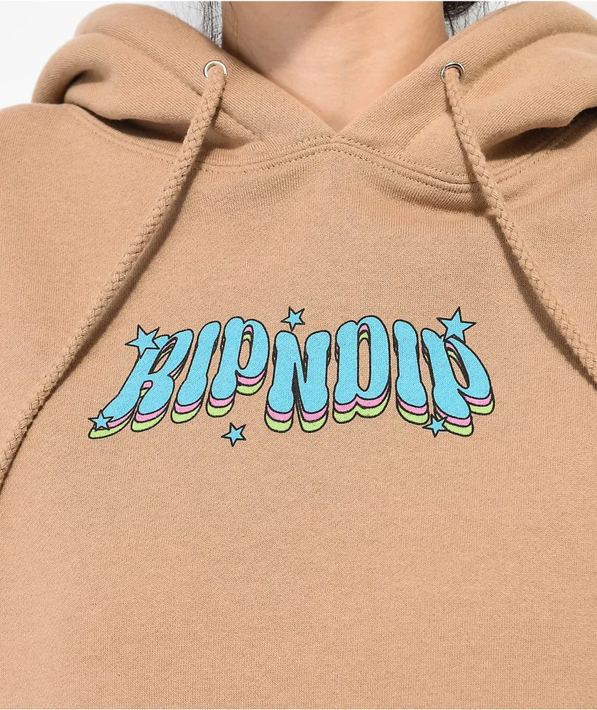 RIPNDIP Tears From Heaven Tan Hoodie Mall of America