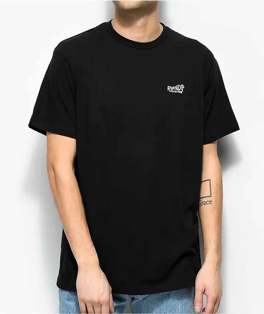 ★国内在庫/即発可*RIPNDIP*GREAT WAVE OF NERM Tシャツ/BLACK★ ☆国内在庫/即発可*RIPNDIP*GREAT WAVE OF NERM Tシャツ/BLACK