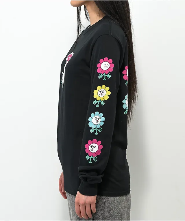 RIPNDIP Where's My Hug Black Long Sleeve T-Shirt | Arden Fair