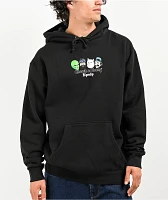 RIPNDIP x Cheech And Chong Smoke One Black Hoodie at