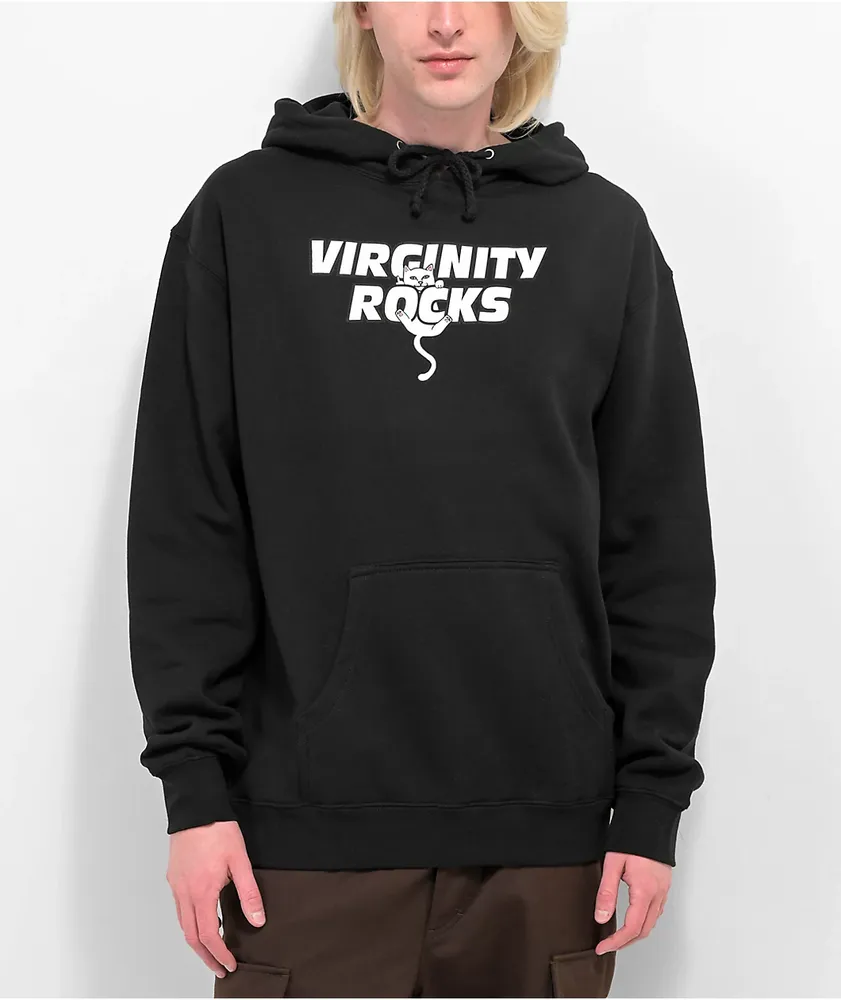 Virginity rocks clearance hoodie