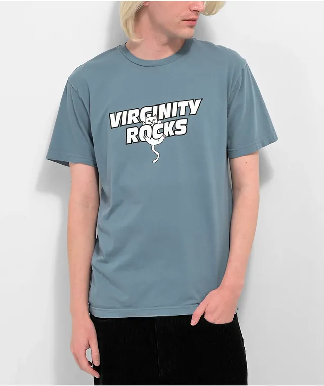 Virginity rocks sale sweatshirt blue