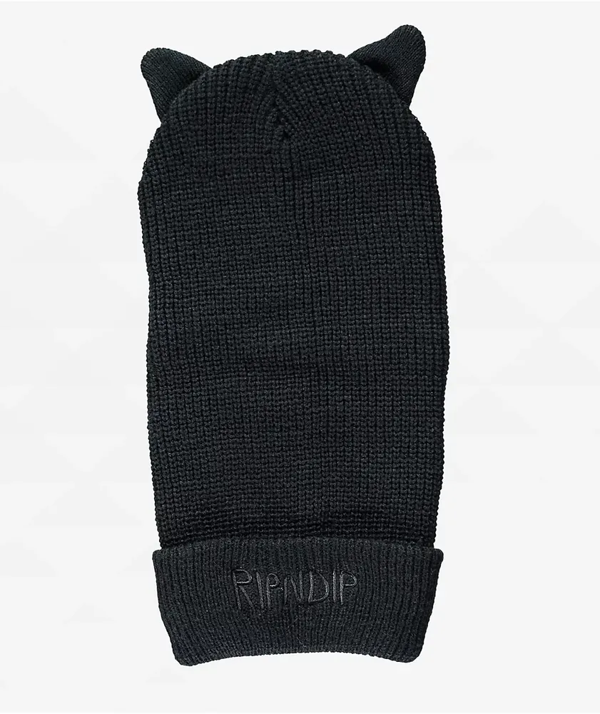 RIPNDIP x SUS BOY Black Cat Balaclava | Arden Fair