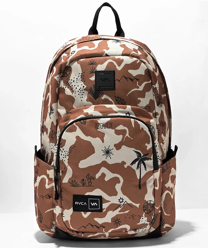 Rvca camo backpack sale