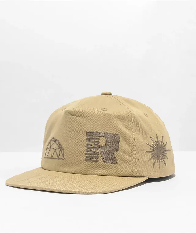 RVCA Infografik Khaki Snapback | Pueblo Mall
