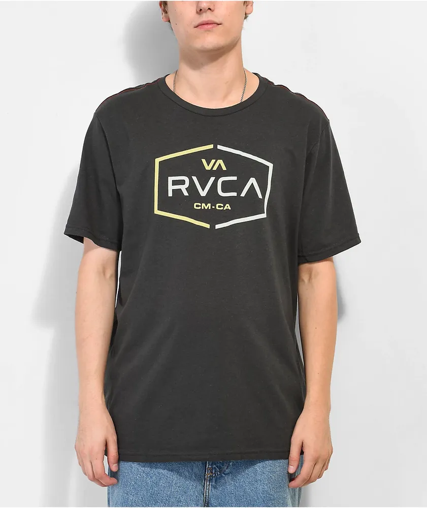 Rvca best sale black shirt