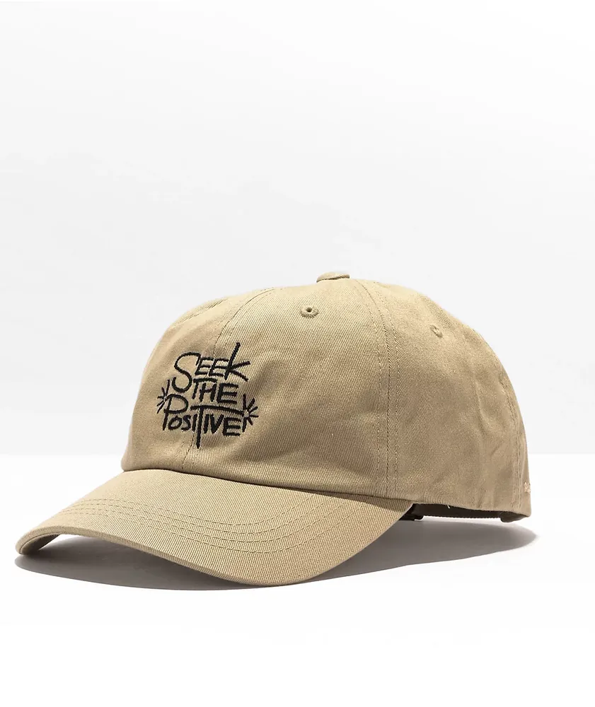 Tan strapback sale hat