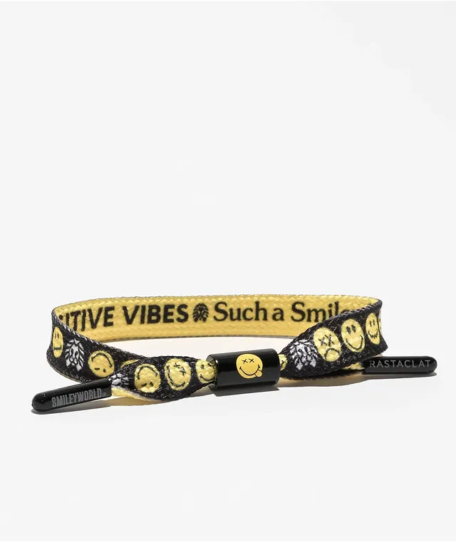 Rastaclat x Smiley World Single Lace Bracelet Vancouver Mall