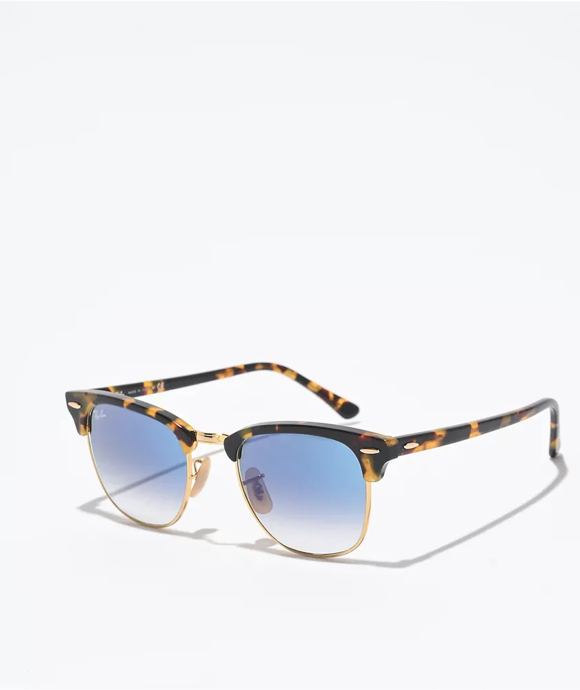 Ray ban clubmaster blue flash discount