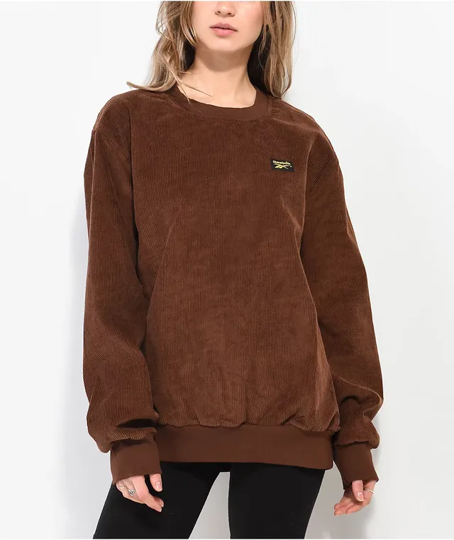 Corduroy crewneck hot sale