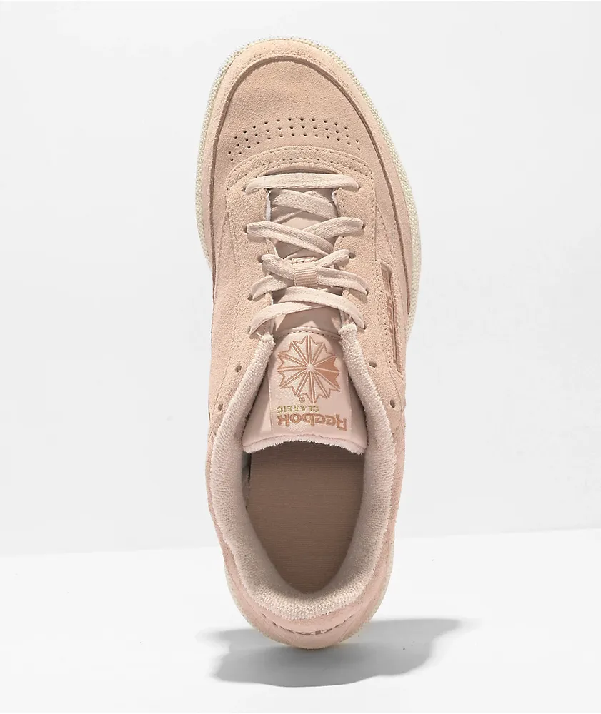 Reebok club c 85 nubuck beige new arrivals