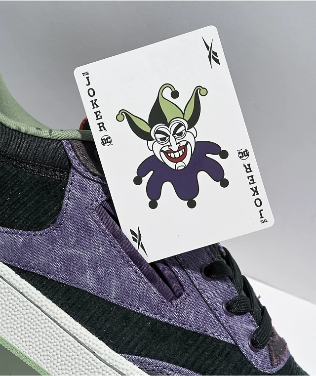 Reebok x DC Club C 85 Joker Purple Shoes | Arden Fair