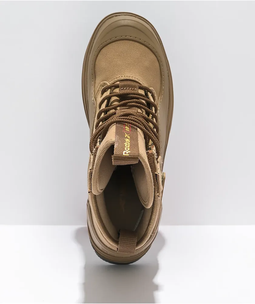 Reebok 2025 khaki shoes