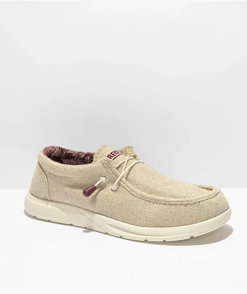 Tan canvas slip on shoes outlet