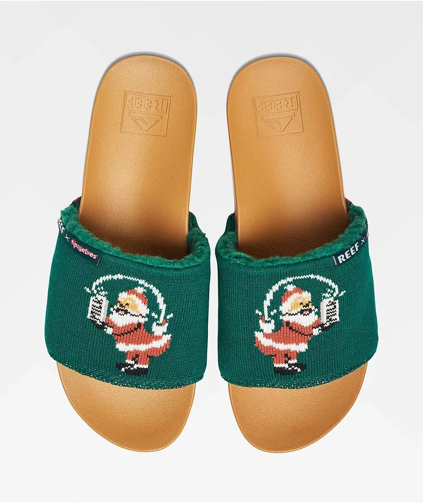 Reef shop christmas slippers