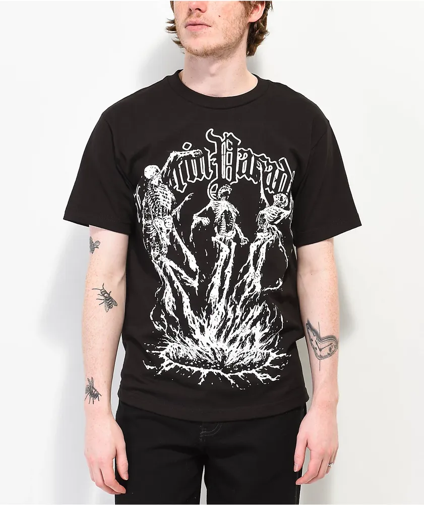 Rest Paradise by Anuel AA Skeletons Black T-Shirt at Vancouver