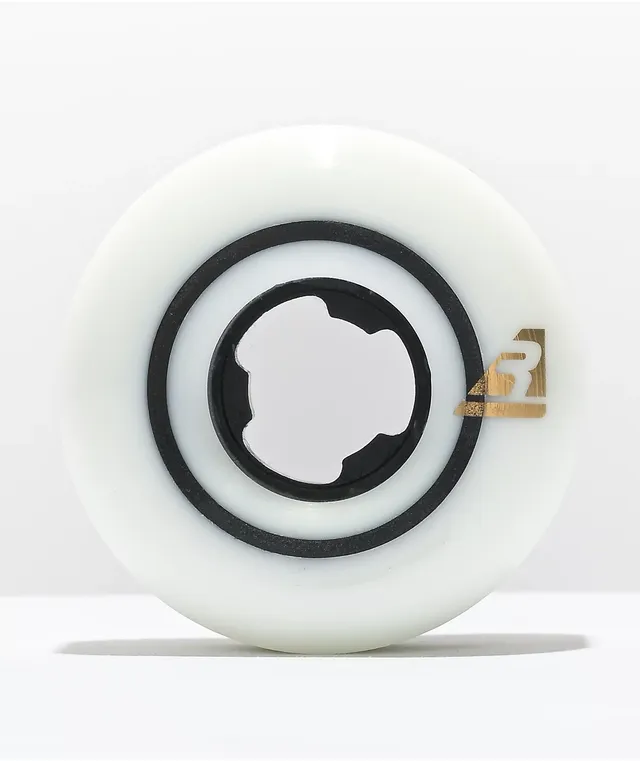 Dial Tone Mitchell 52mm 99a White Skateboard Wheels