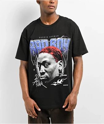Rodman Apparel Rodman Bad Boy Badge Green T-Shirt at Rodman Apparel Rodman Bad Boy Badge Green T-Shirt at