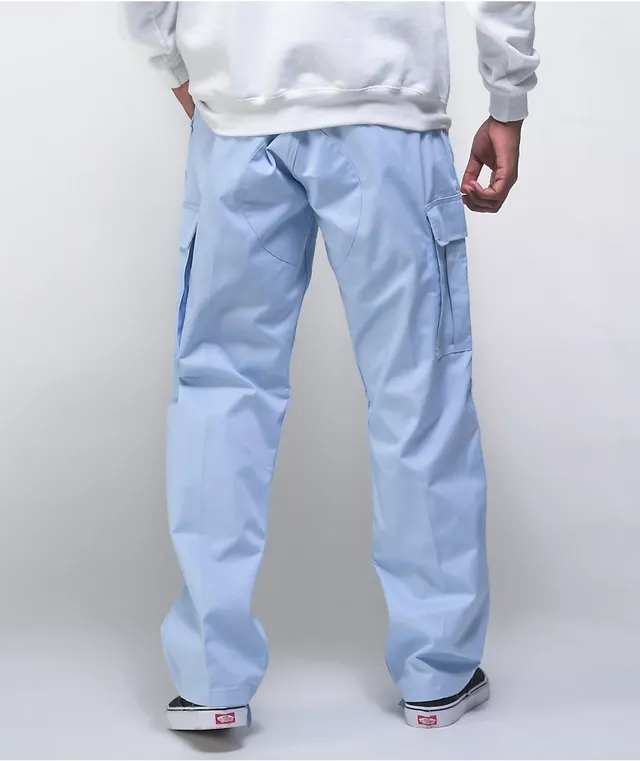 Light blue cargo pants mens hotsell