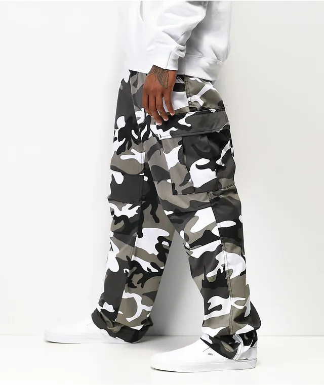 White and gray camo pants hot sale
