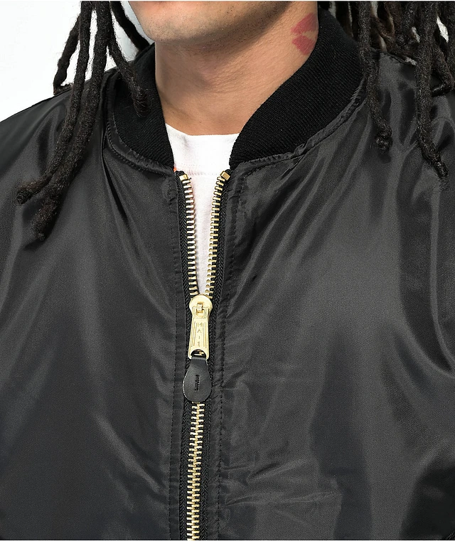 Rothco MA-1 Black Bomber Jacket | Arden Fair Rothco MA-1 Black Bomber Jacket | Arden Fair