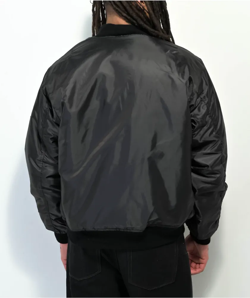 Rothco MA-1 Black Bomber Jacket | Liberty Center