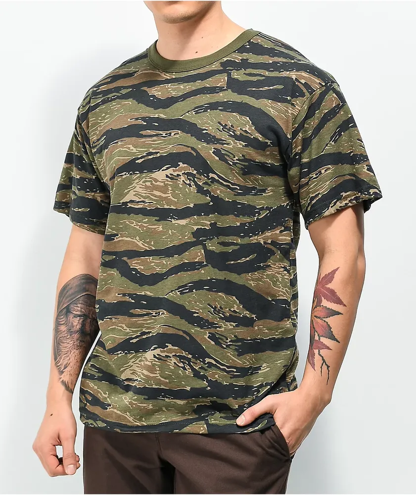 Tiger outlet camo shirt
