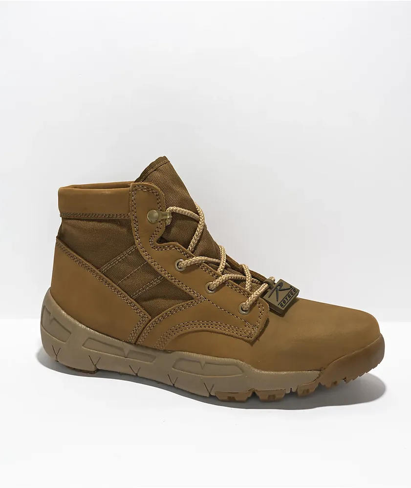Dark brown deals combat boots