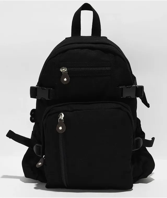 Vintage black backpack hot sale